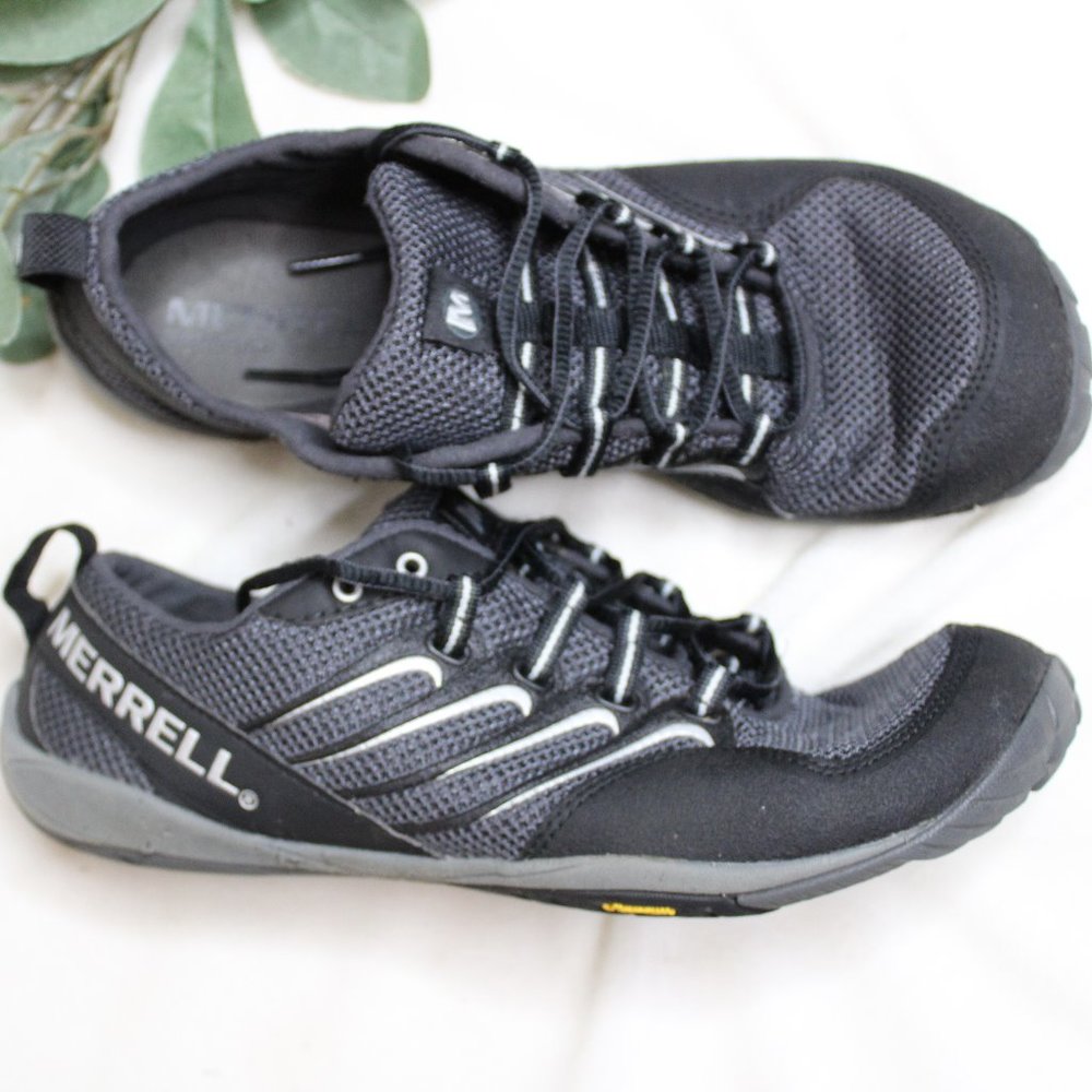 Merrell Men's Barefoot Trail Glove Black Granite